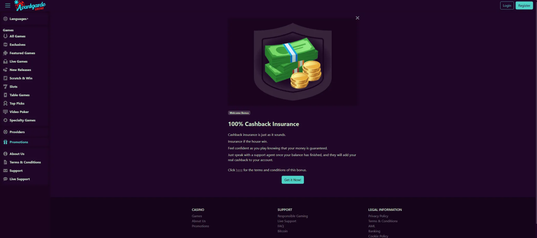 Avantgarde Casino Avantgarde Casino