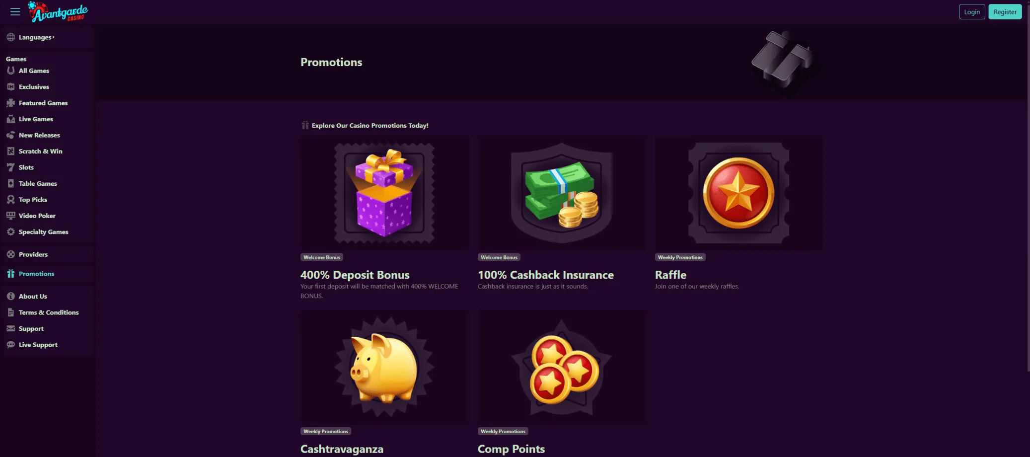 Avantgarde Casino Avantgarde Casino